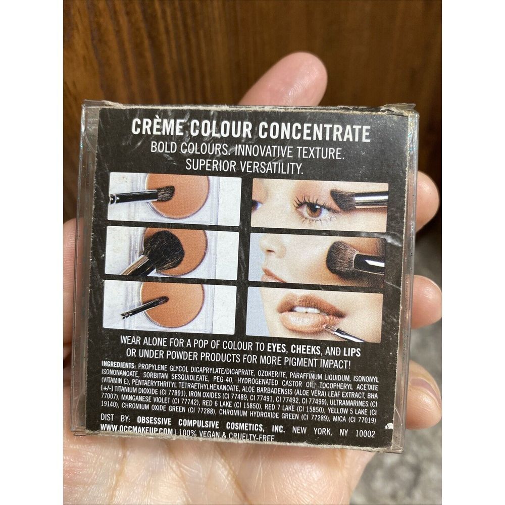 Obsessive Compulsive Cosmetics Créme Colour Concentrate Eyes Cheeks Lips Bauhaus - Picture 4 of 4